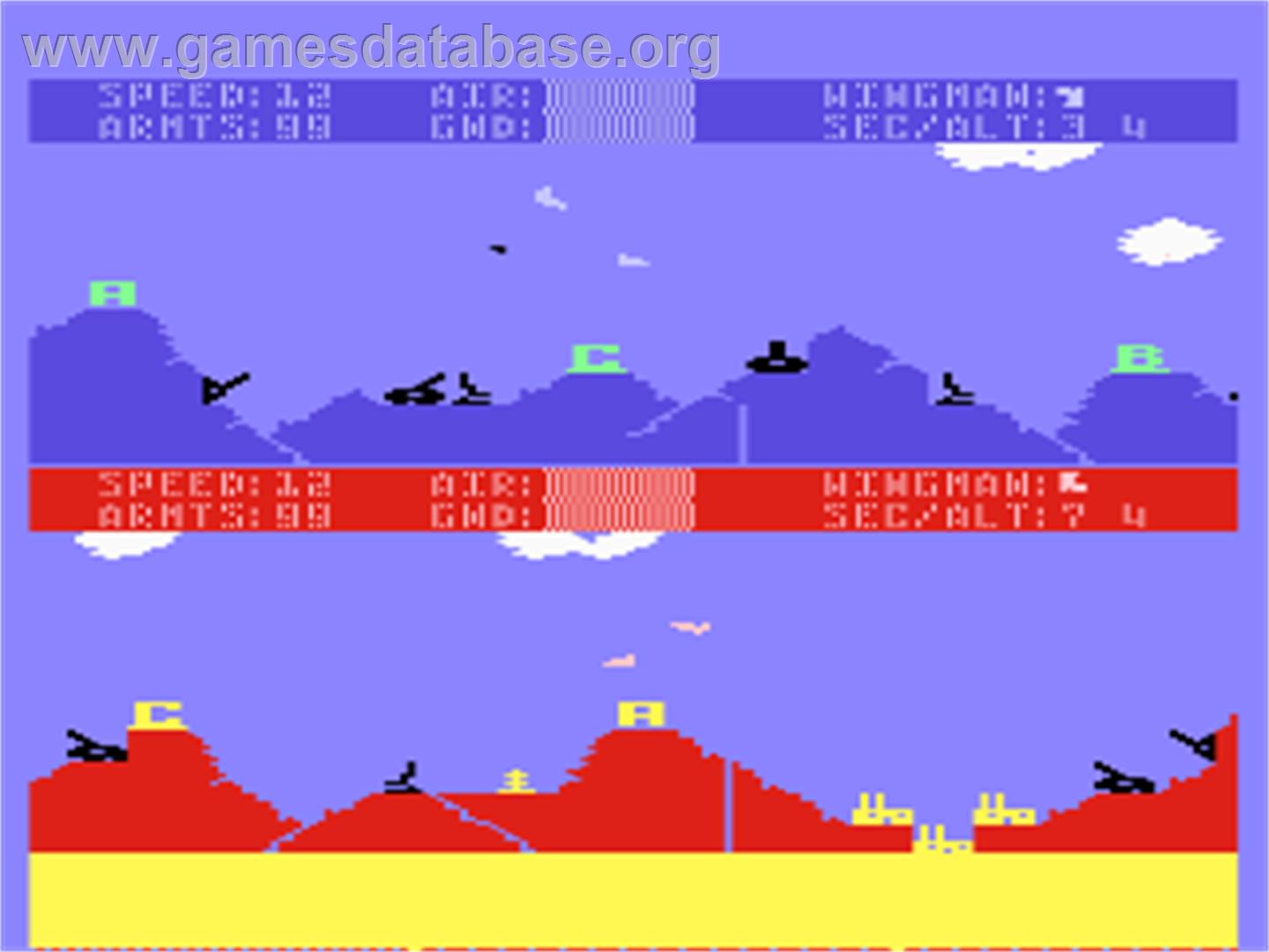 Wingman - Atari 8-bit - Artwork - In Game