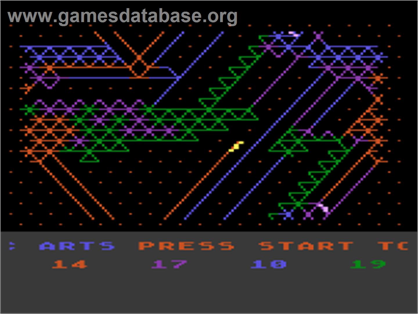 Worms - Atari 8-bit - Artwork - In Game