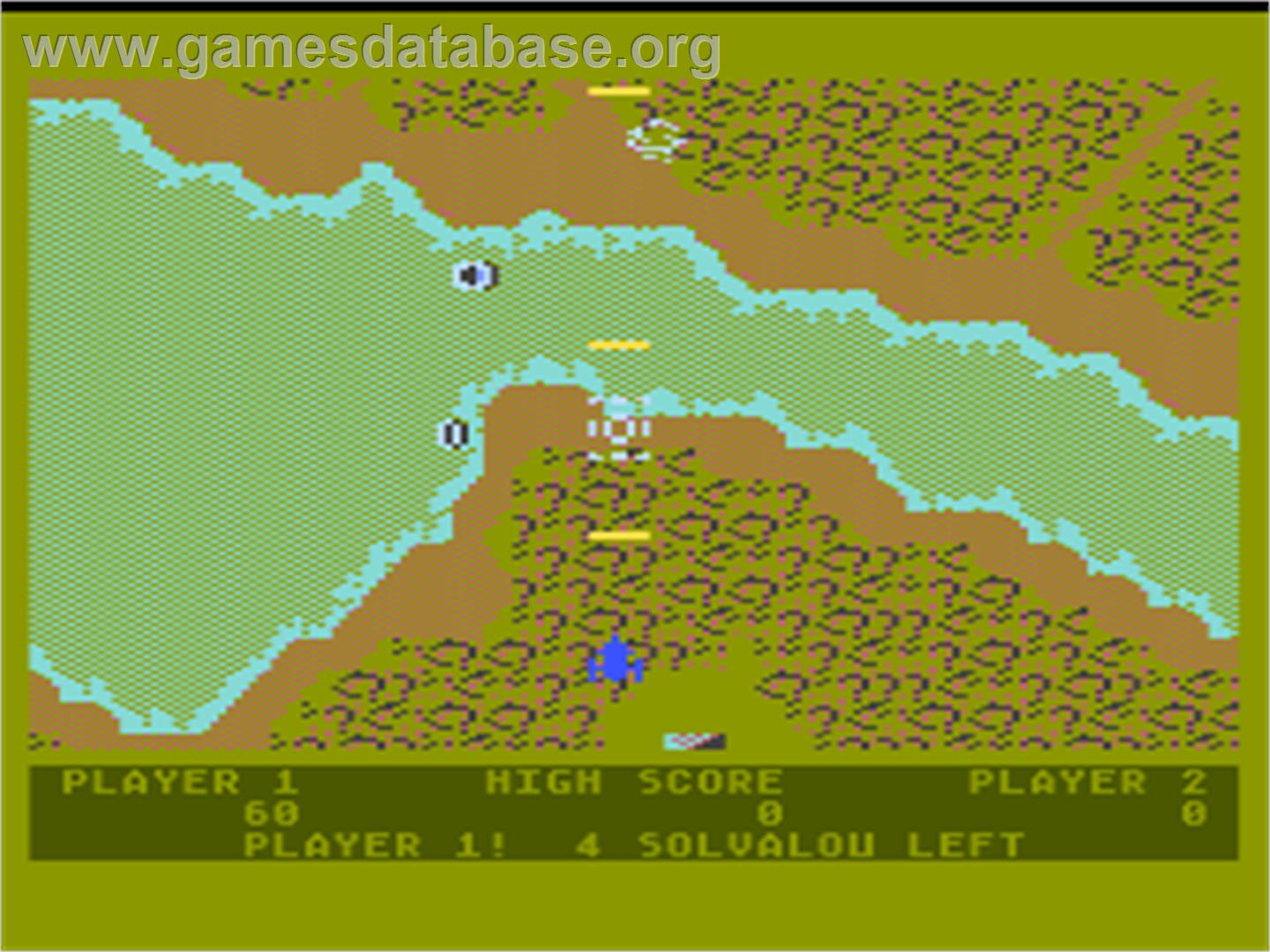 Xevious - Atari 8-bit - Artwork - In Game