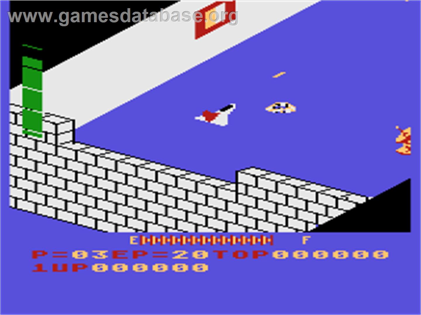 Zaxxon - Atari 8-bit - Artwork - In Game