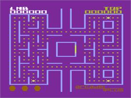 Title screen of Ghost Hunter on the Atari 8-bit.