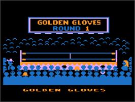 Title screen of Golden Voyage on the Atari 8-bit.