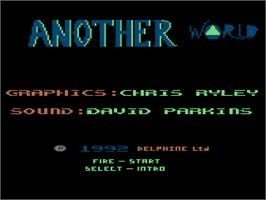 Title screen of Snooper Troops on the Atari 8-bit.