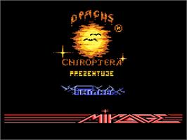 Title screen of Thinker on the Atari 8-bit.