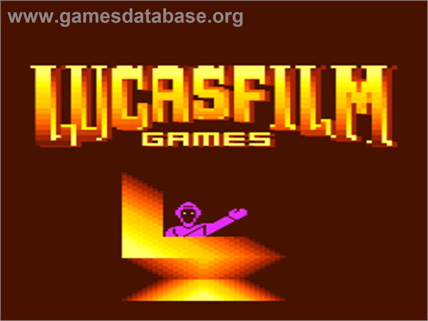 Ballblazer - Atari 8-bit - Artwork - Title Screen