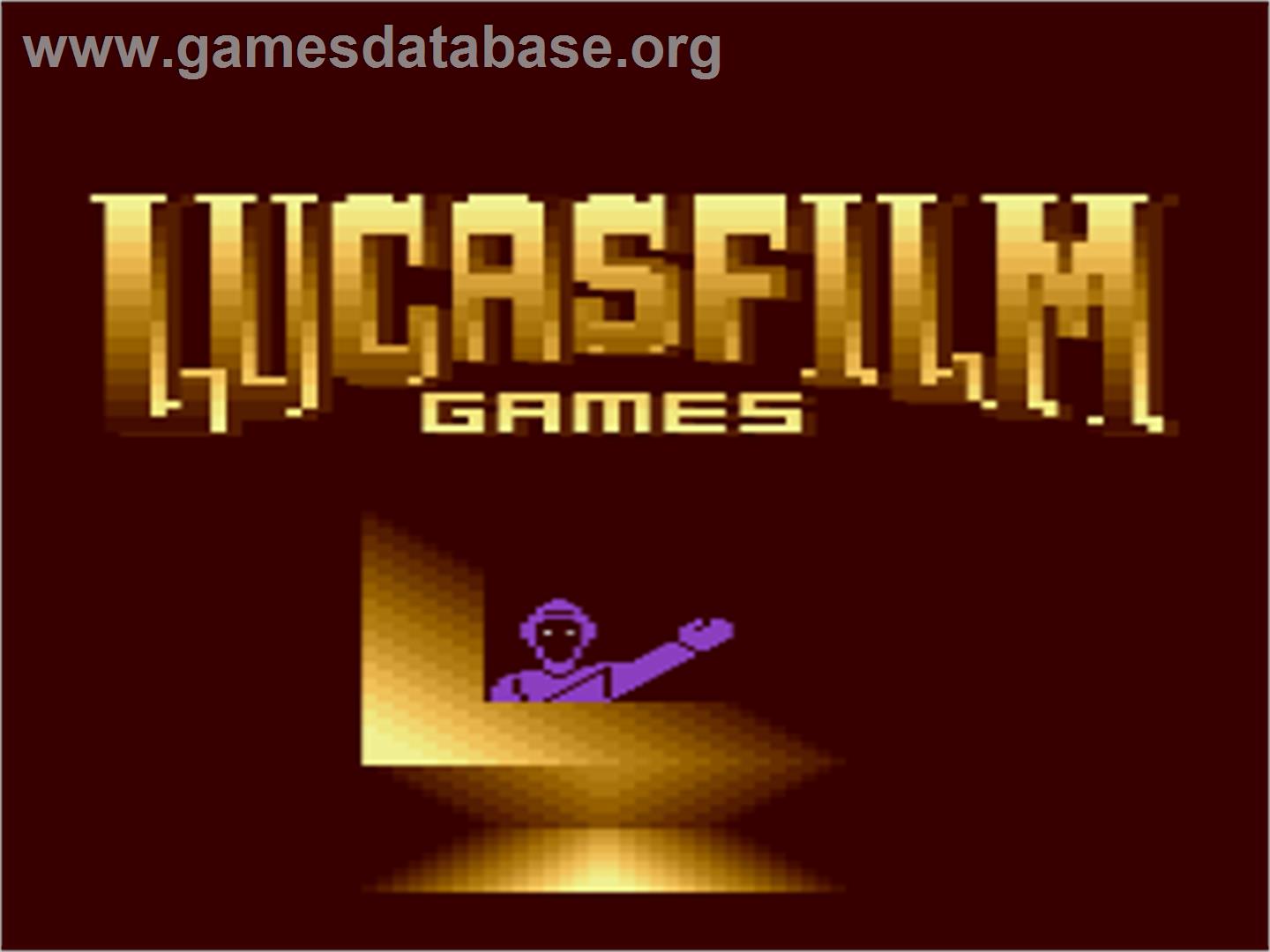 Ballblazer - Atari 8-bit - Artwork - Title Screen