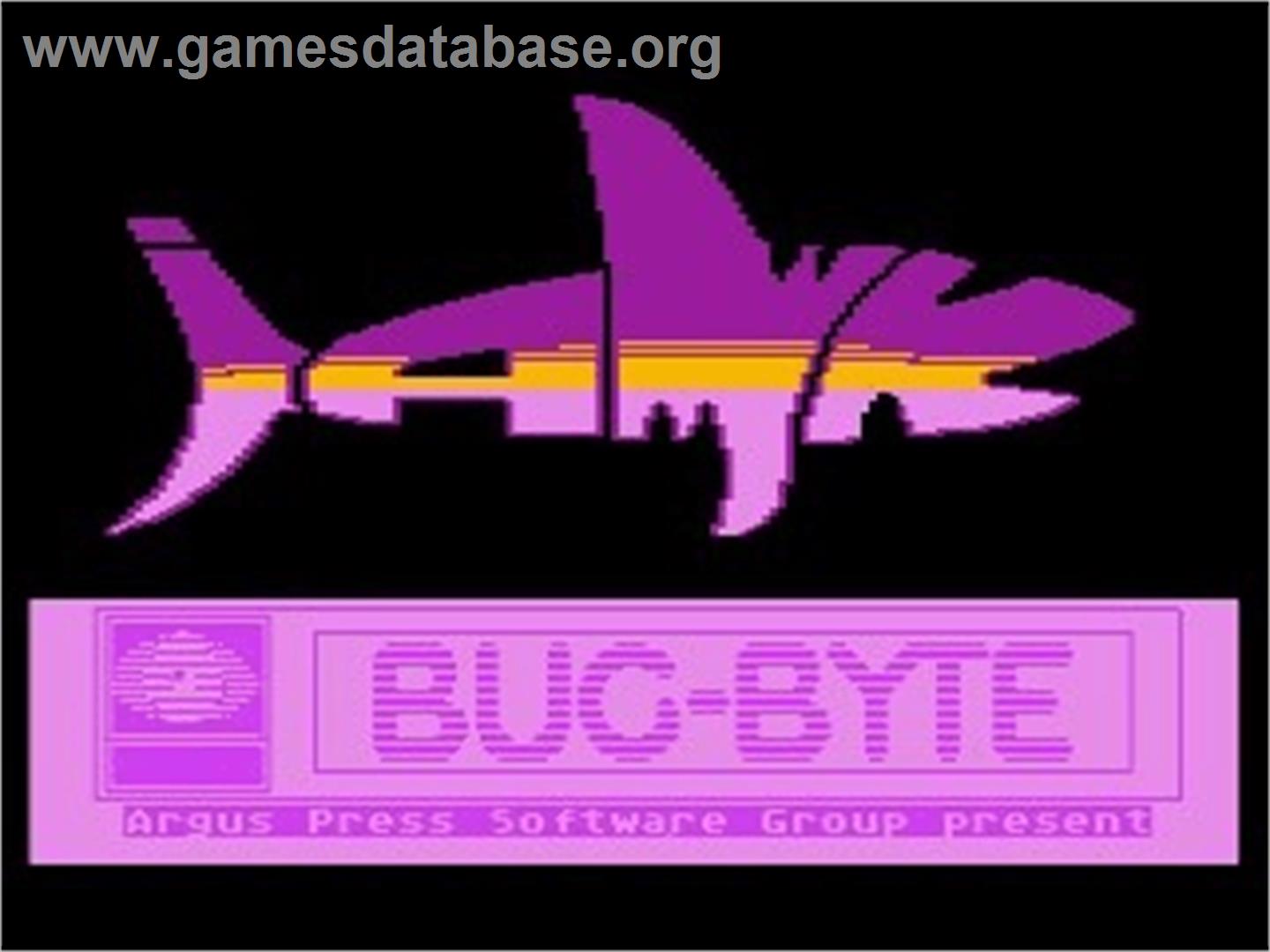 Chicken Chase - Atari 8-bit - Artwork - Title Screen