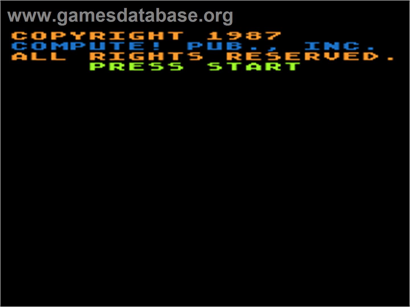 Climber 5 - Atari 8-bit - Artwork - Title Screen