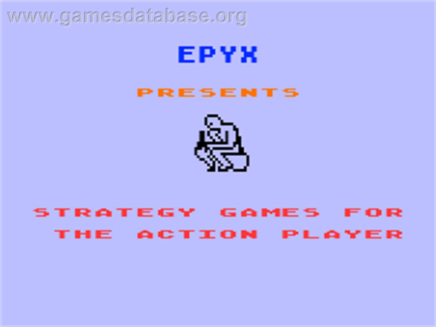 Dragonriders of Pern - Atari 8-bit - Artwork - Title Screen