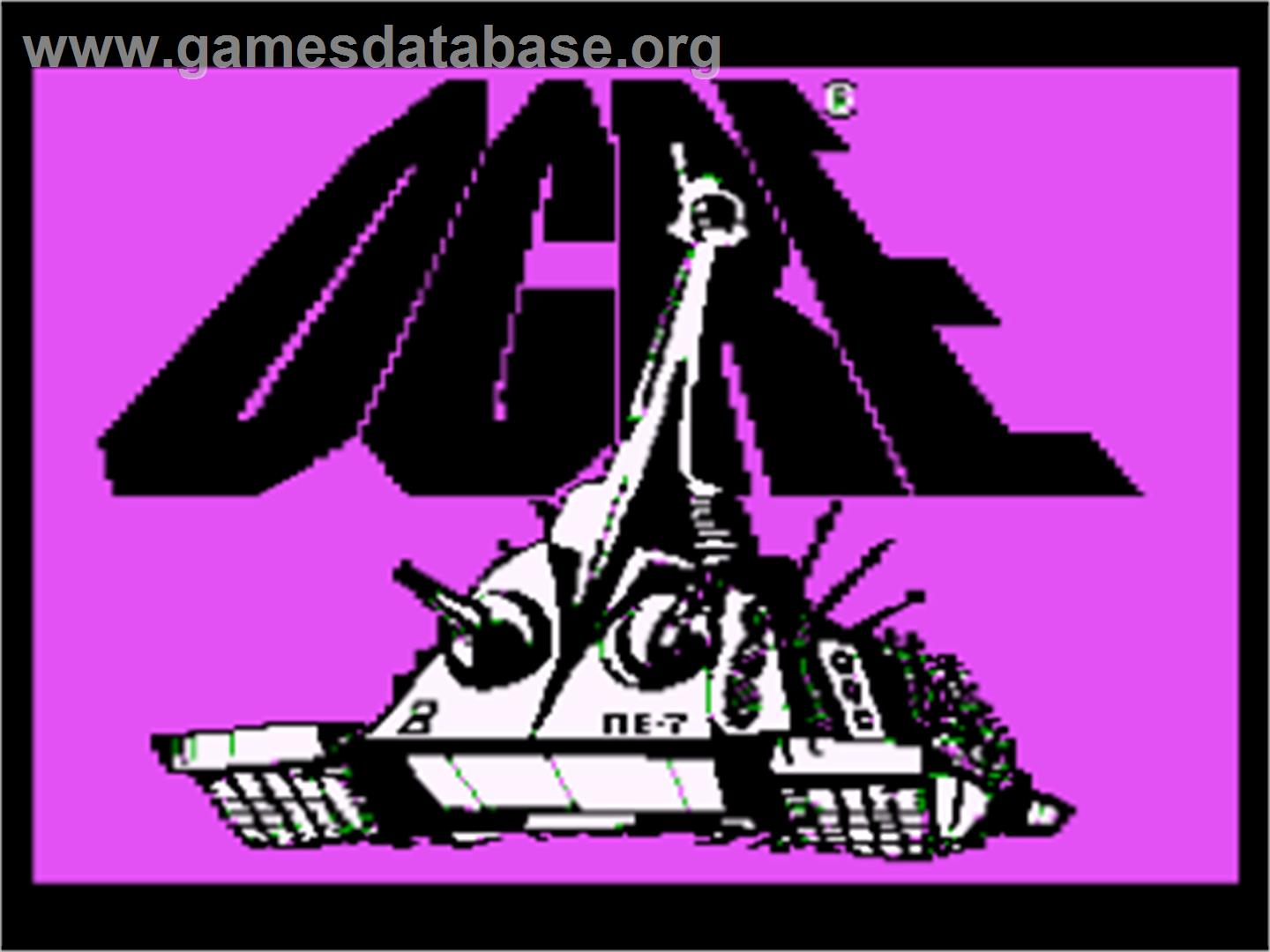 Ogre - Atari 8-bit - Artwork - Title Screen