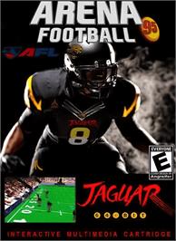 Box cover for Arena Football '95 on the Atari Jaguar.