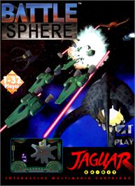 Box cover for BattleSphere on the Atari Jaguar.