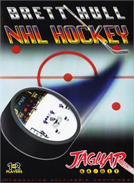Box cover for Brett Hull NHL Hockey on the Atari Jaguar.
