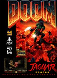 Box cover for Doom on the Atari Jaguar.