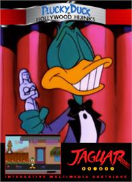 Box cover for Plucky Duck in Hollywood Hijinks on the Atari Jaguar.