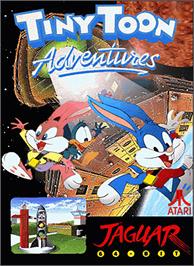 Box cover for Tiny Toon Adventures on the Atari Jaguar.