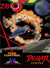 Box cover for Zero 5 on the Atari Jaguar.