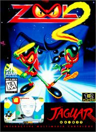 Box cover for Zool 2 on the Atari Jaguar.