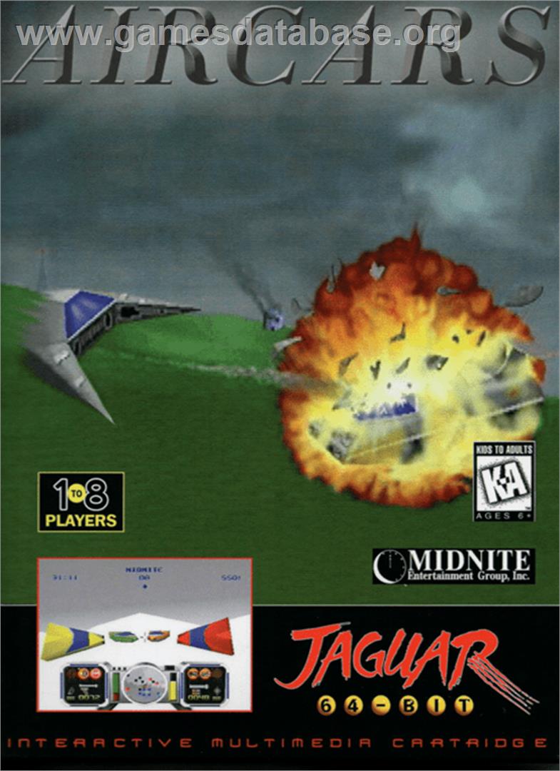 AirCars - Atari Jaguar - Artwork - Box