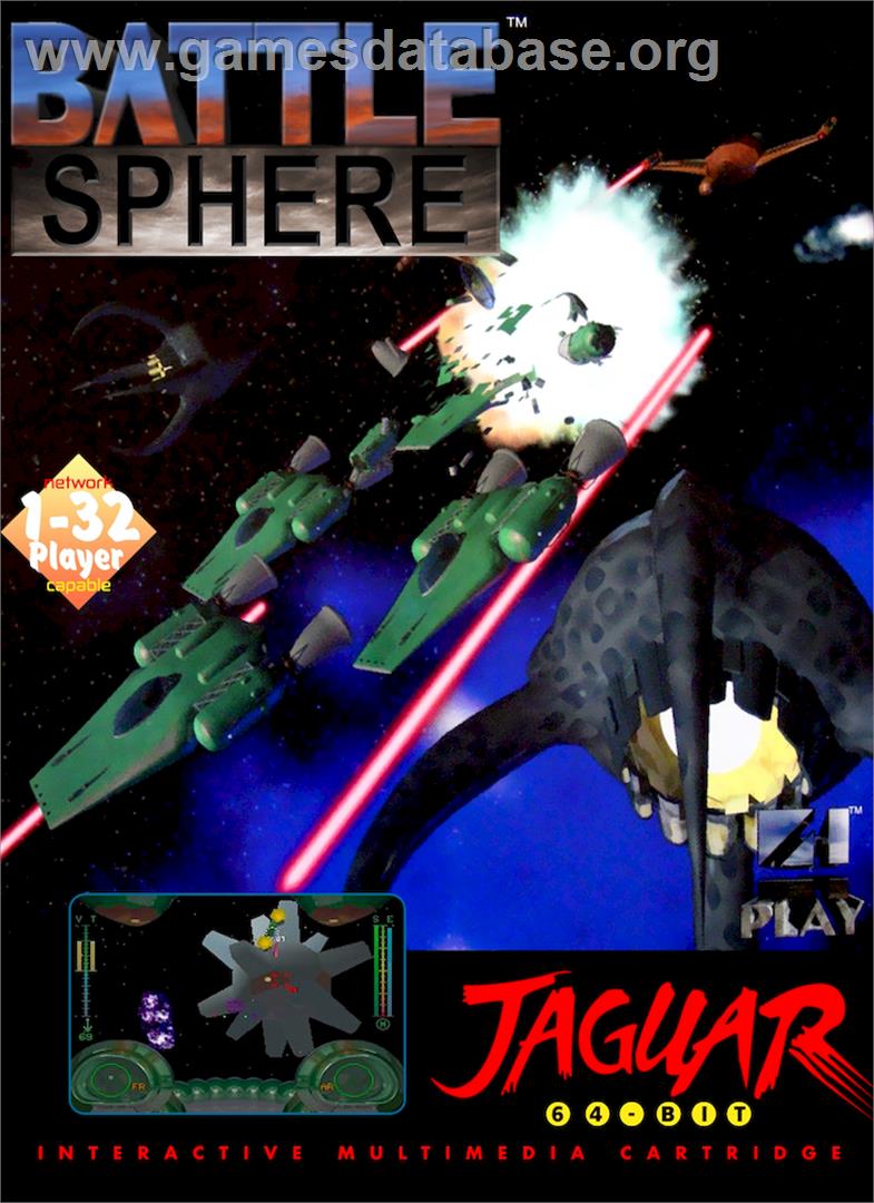 BattleSphere - Atari Jaguar - Artwork - Box