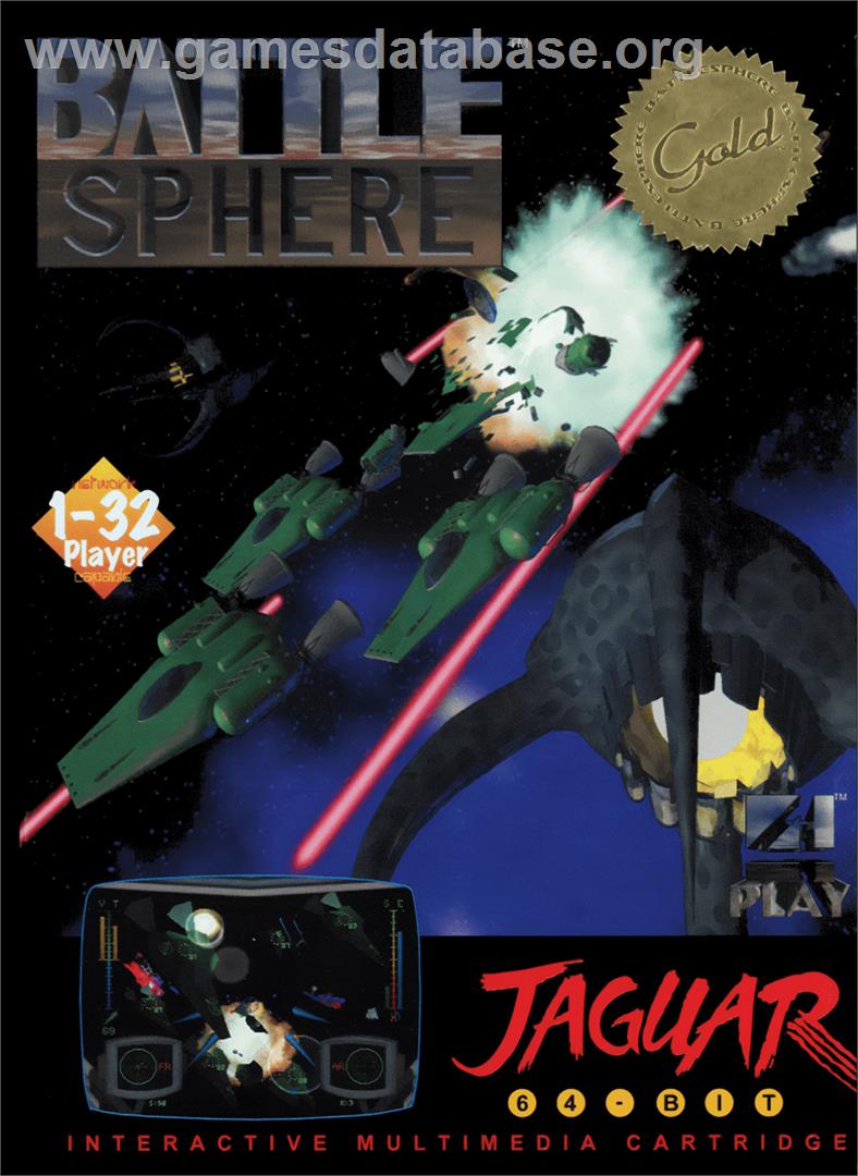 Battlesphere Gold - Atari Jaguar - Artwork - Box