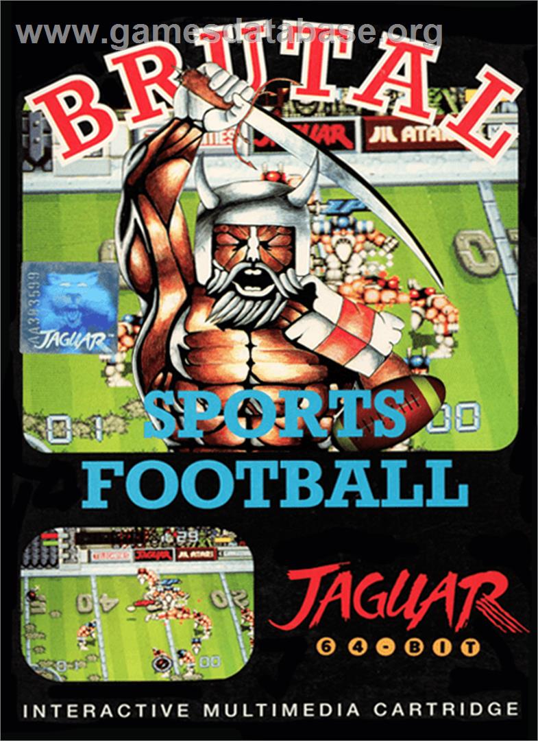 Brutal Sports Football - Atari Jaguar - Artwork - Box