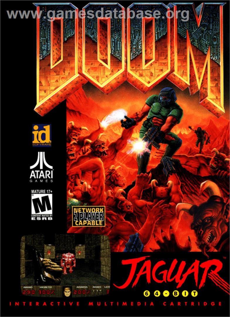 Doom - Atari Jaguar - Artwork - Box