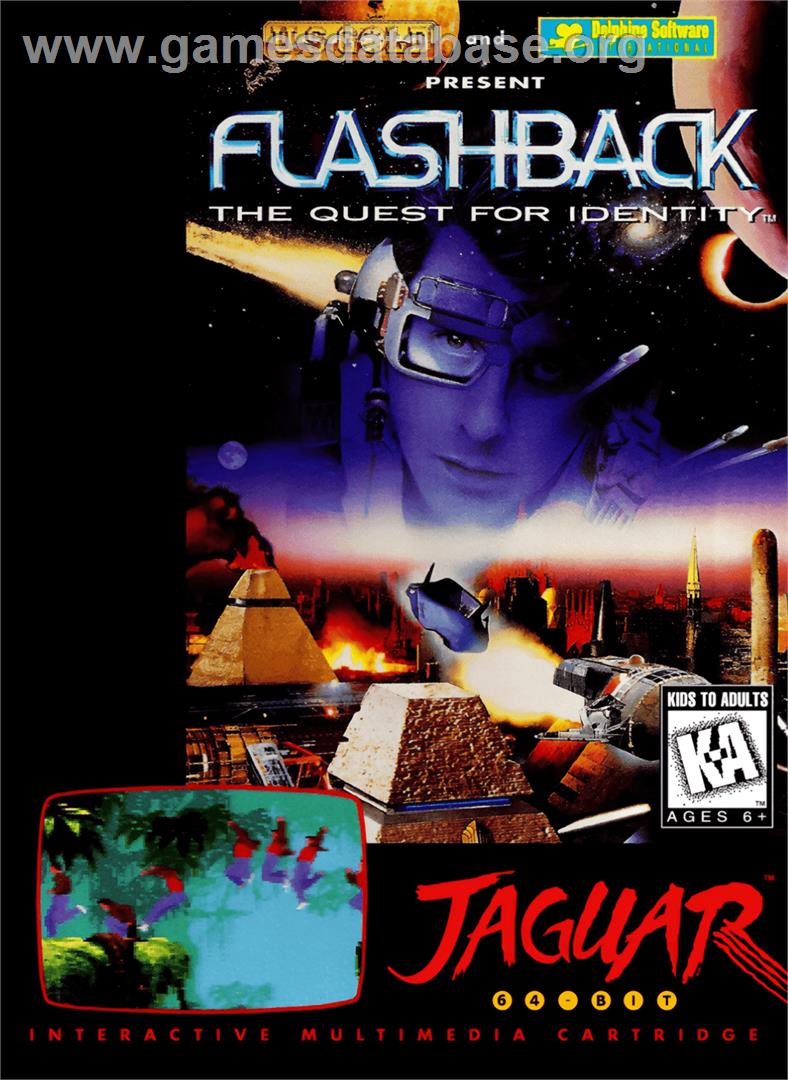 Flashback - Atari Jaguar - Artwork - Box