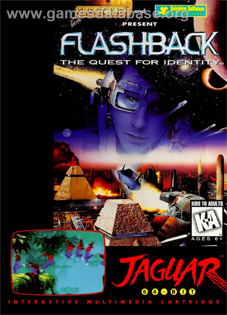 Flashback - Atari Jaguar - Artwork - Box
