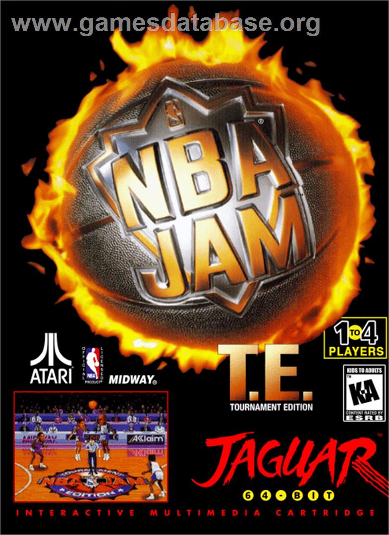 NBA Jam TE - Atari Jaguar - Artwork - Box