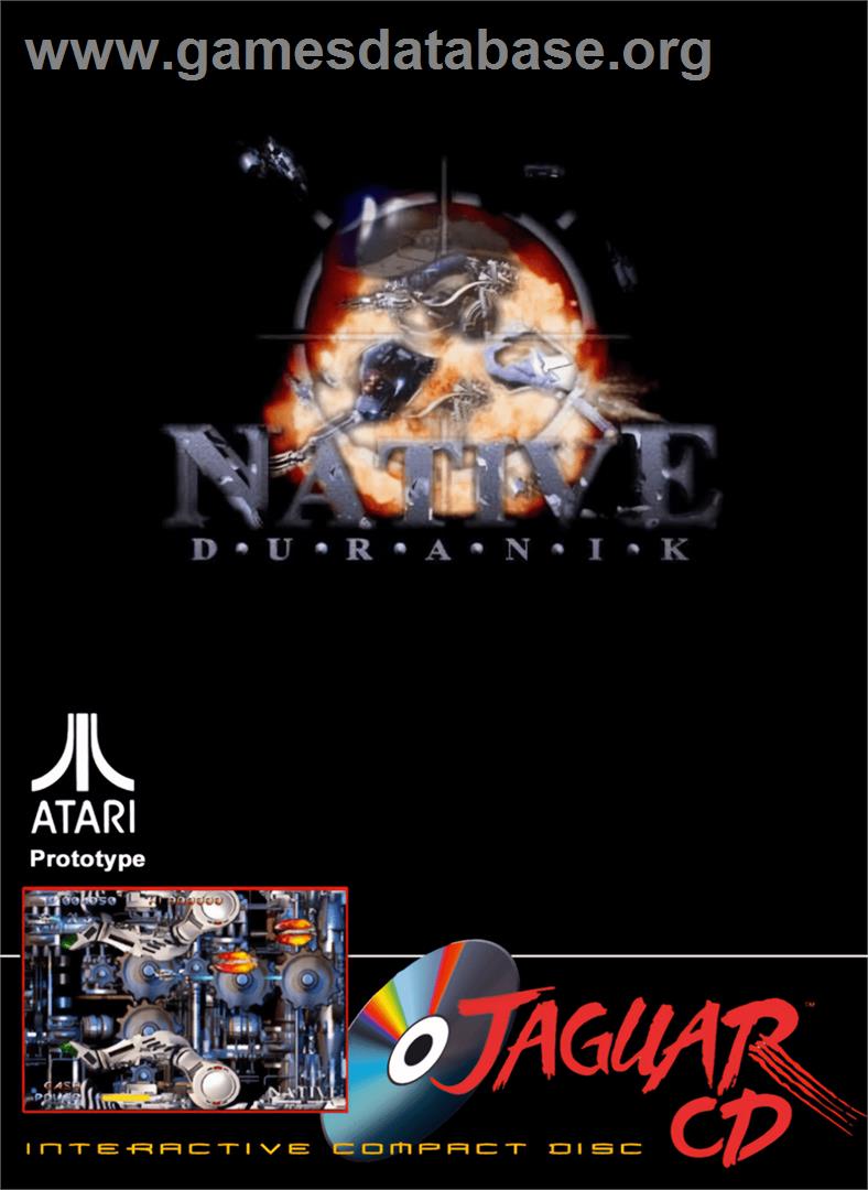Native - Atari Jaguar - Artwork - Box