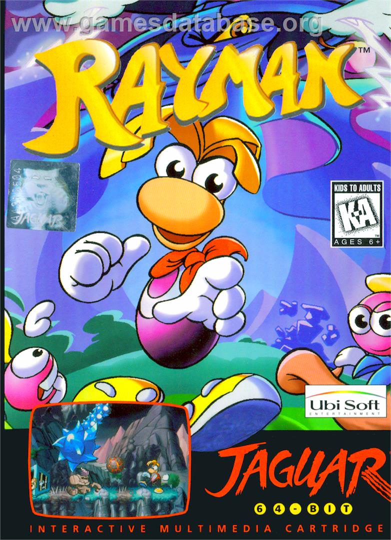 Rayman (Demo) - Atari Jaguar - Artwork - Box