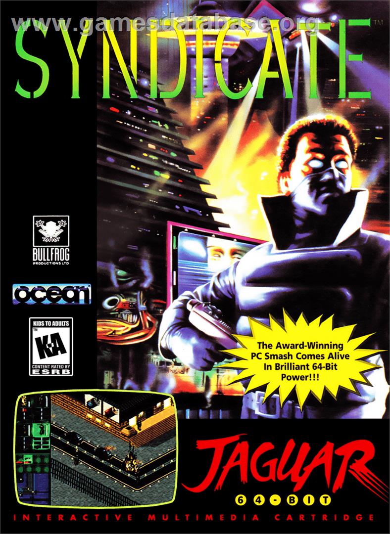Syndicate - Atari Jaguar - Artwork - Box