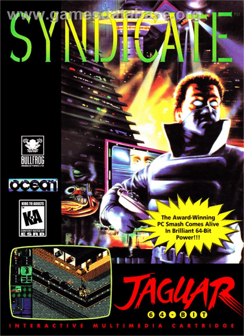 Syndicate - Atari Jaguar - Artwork - Box