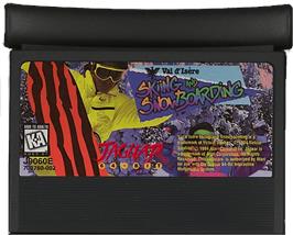 Cartridge artwork for Val D'isere Skiing And Snowboarding on the Atari Jaguar.