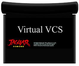 Cartridge artwork for Virtual VCS on the Atari Jaguar.