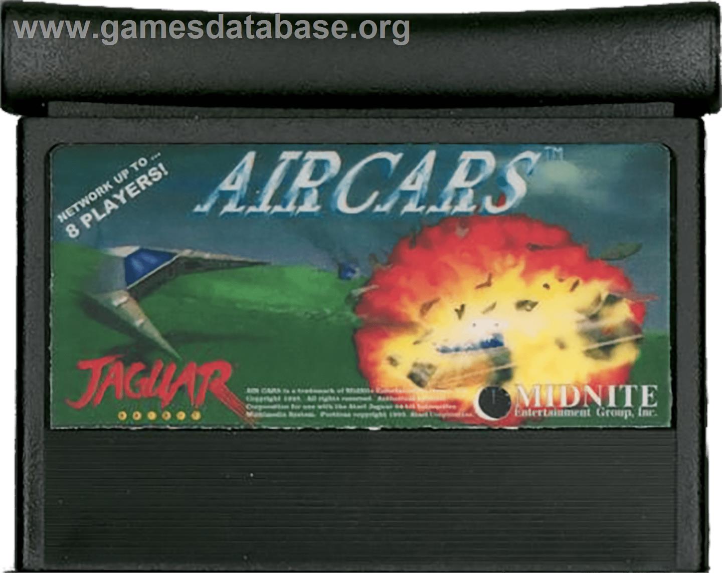 Aircars - Atari Jaguar - Artwork - Cartridge