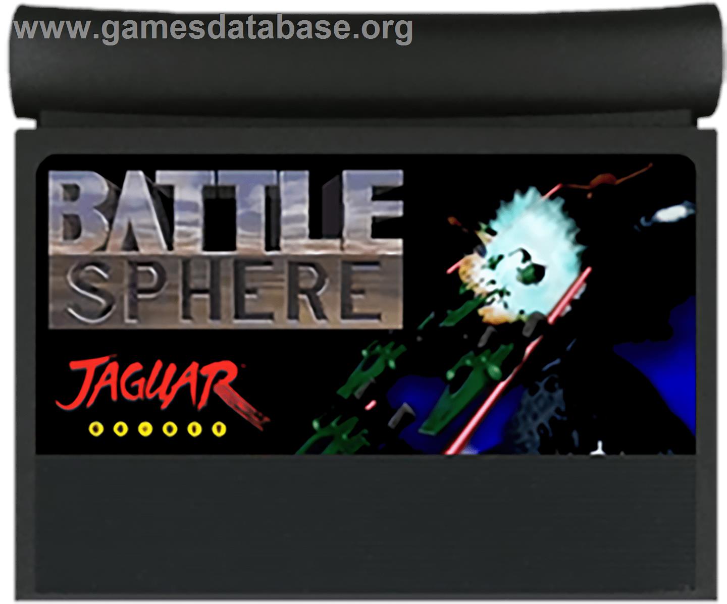 Battlesphere Gold - Atari Jaguar - Artwork - Cartridge