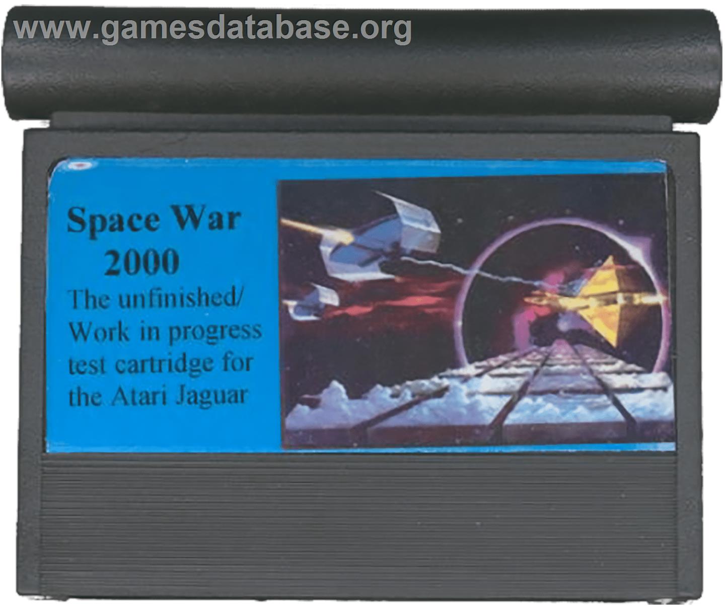 Space War 2000 - Atari Jaguar - Artwork - Cartridge