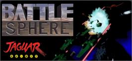 Top of cartridge artwork for Battlesphere Gold on the Atari Jaguar.