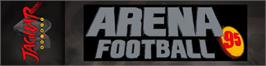 Arcade Cabinet Marquee for Arena Football '95.