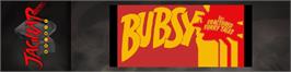 Arcade Cabinet Marquee for Bubsy In - Fractured Furry Tales.