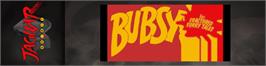 Arcade Cabinet Marquee for Bubsy in Fractured Furry Tales.