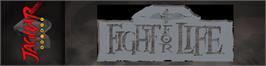 Arcade Cabinet Marquee for Fight For Life.