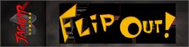 Arcade Cabinet Marquee for Flipout!.