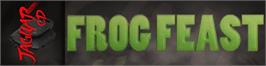 Arcade Cabinet Marquee for Frog Feast.