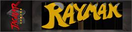 Arcade Cabinet Marquee for Rayman (Demo).