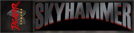 Arcade Cabinet Marquee for Skyhammer.