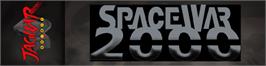 Arcade Cabinet Marquee for Space War 2000.
