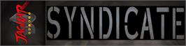 Arcade Cabinet Marquee for Syndicate.